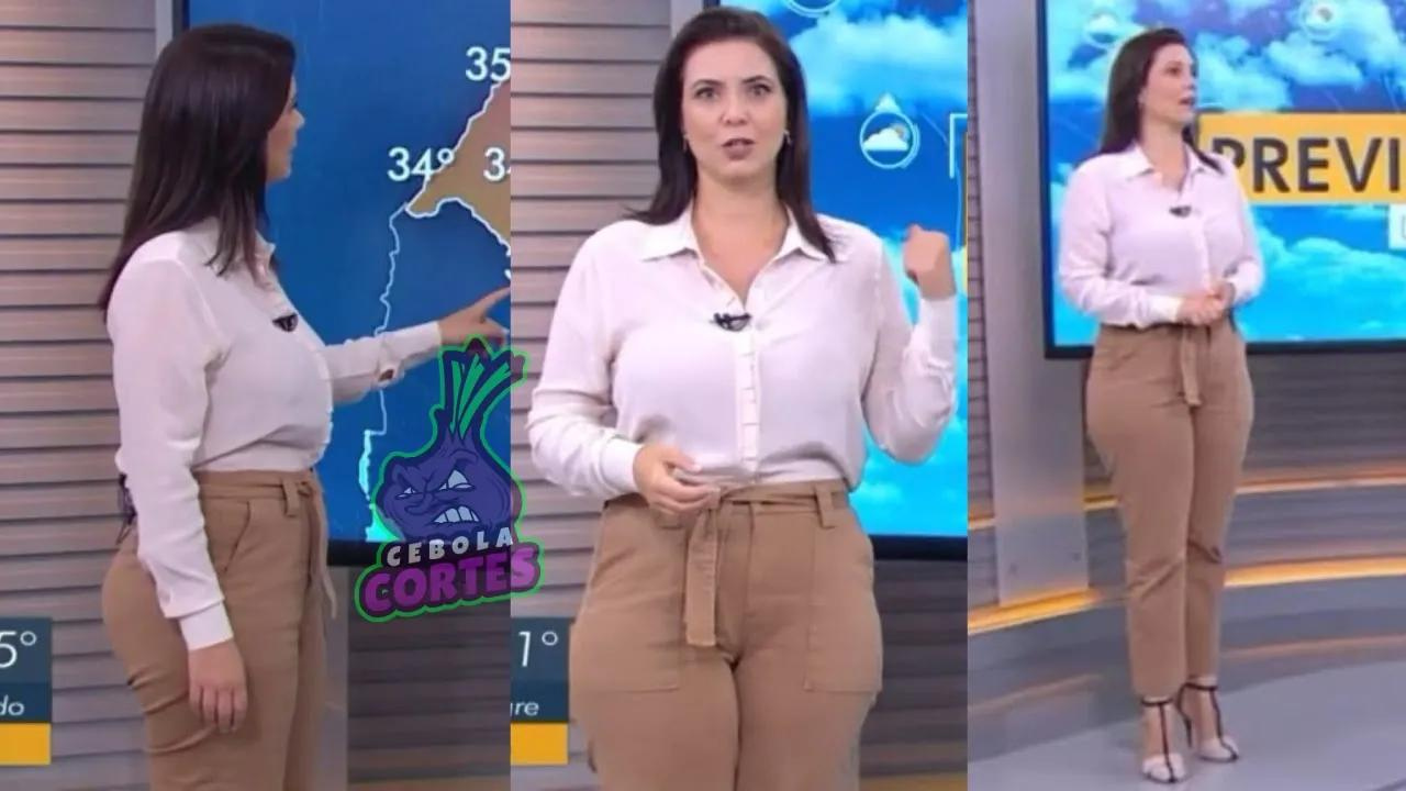 Big Ass Brazilian Journalist Simone Lazzari